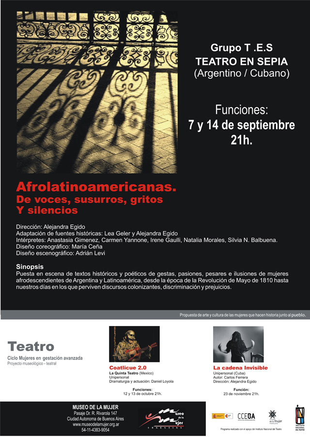 Teatro| Afrolatinoamericas